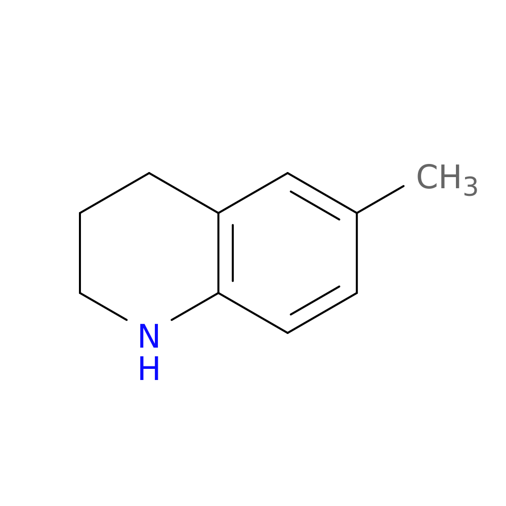 1,2,3,4-Tetrahydro-6-methylquinoline