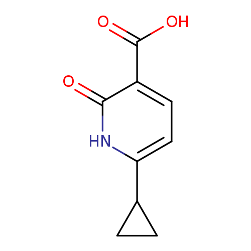 6-Cyclopropyl-2-oxo-1,2-dihydro-3-pyridinecarboxylic acid