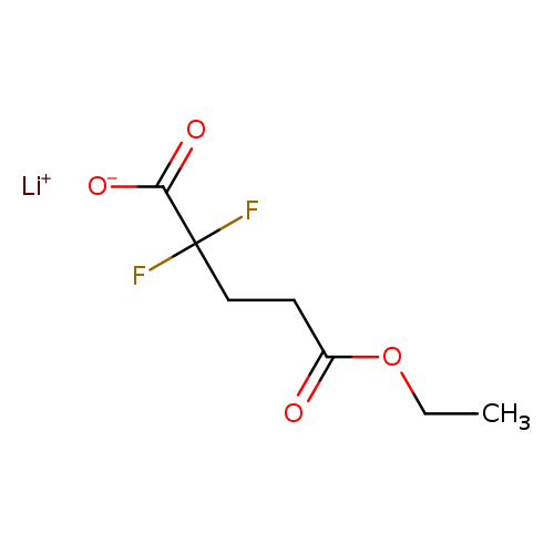 lithium(1+) ion 5-ethoxy-2,2-difluoro-5-oxopentanoate