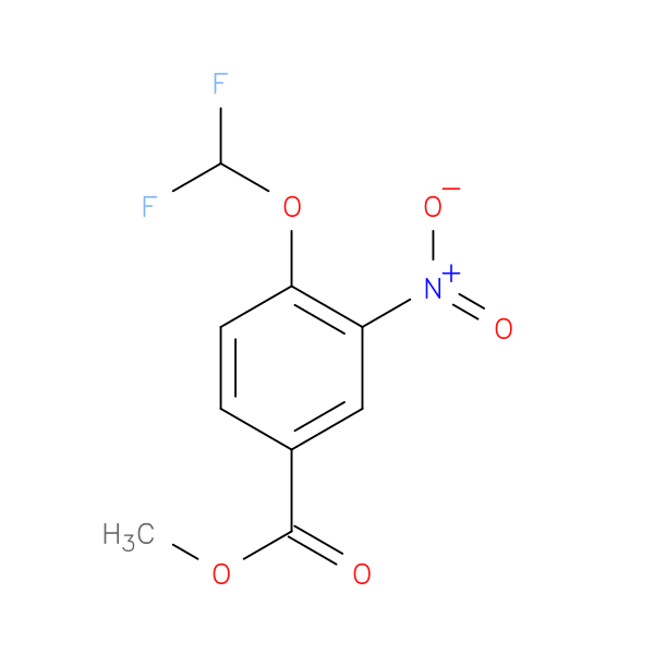 Methyl 4-(Difluoromethoxy)-3-Nitrobenzoate