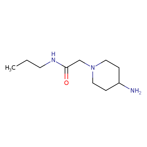2-(4-aminopiperidin-1-yl)-N-propylacetamide
