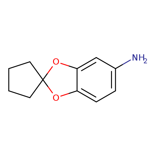 Spiro[benzo[d][1,3]dioxole-2,1'-cyclopentan]-5-amine