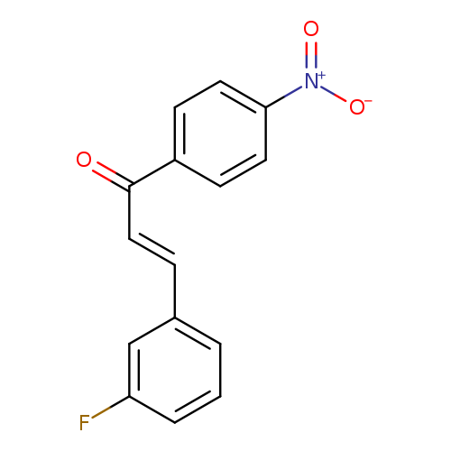 (2E)-3-(3-fluorophenyl)-1-(4-nitrophenyl)prop-2-en-1-one