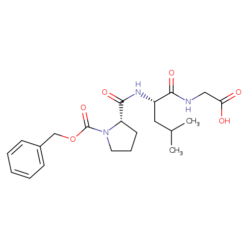 Glycine, N-[N-[1-[(phenylmethoxy)carbonyl]-L-prolyl]-L-leucyl]-