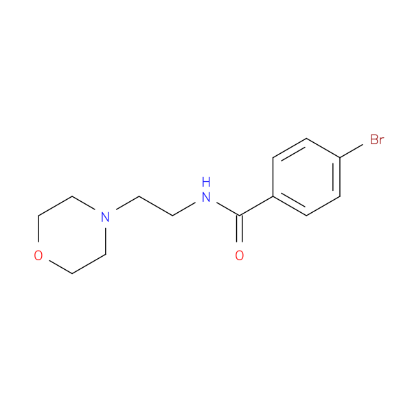 4-BROMO-N-[2-(MORPHOLIN-4-YL)ETHYL]BENZAMIDE