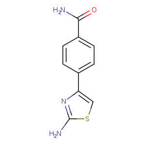 4-(2-amino-1,3-thiazol-4-yl)benzamide