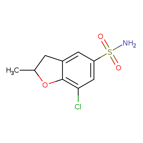 7-chloro-2-methyl-2,3-dihydro-1-benzofuran-5-sulfonamide