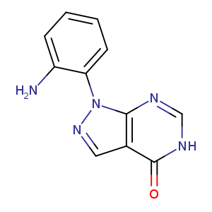 1-(2-aminophenyl)-1H,4H,5H-pyrazolo[3,4-d]pyrimidin-4-one