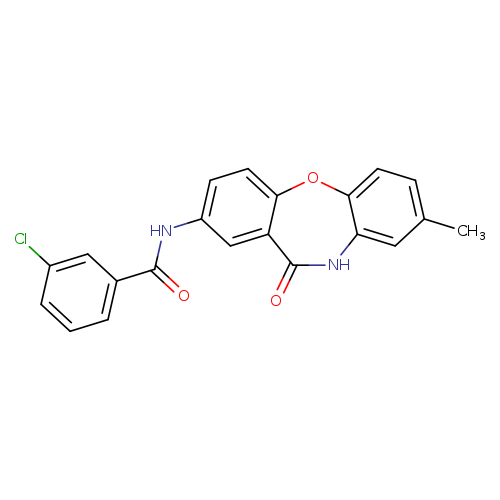 3-chloro-N-{6-methyl-10-oxo-2-oxa-9-azatricyclo[9.4.0.0^{3,8}]pentadeca-1(11),3(8),4,6,12,14-hexaen-13-yl}benzamide