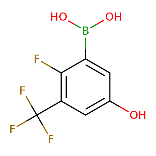 2-Fluoro-5-hydroxy-3-(trifluoromethyl)phenylboronic acid