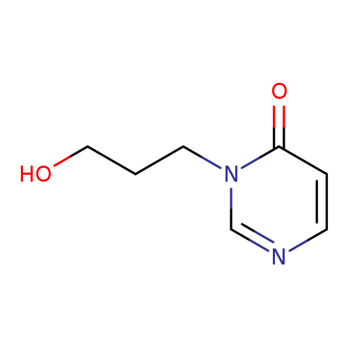 3-(3-hydroxypropyl)-3,4-dihydropyrimidin-4-one