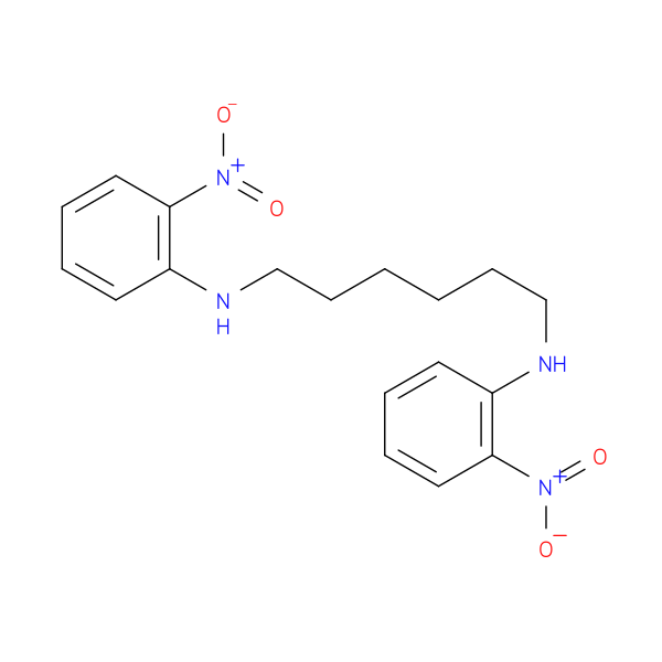 N1,N6-bis(2-nitrophenyl)hexane-1,6-diamine
