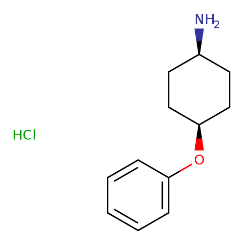 (1s,4s)-4-phenoxycyclohexan-1-amine hydrochloride, cis