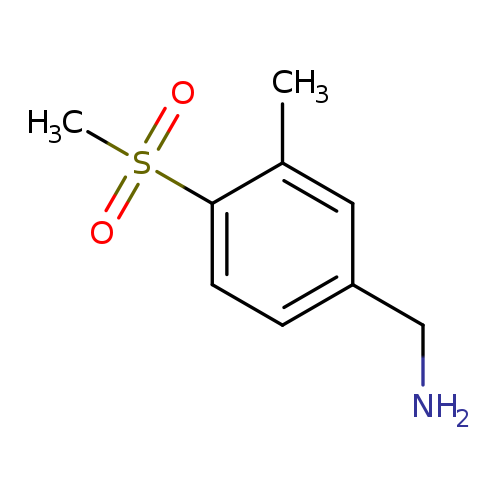 (4-methanesulfonyl-3-methylphenyl)methanamine