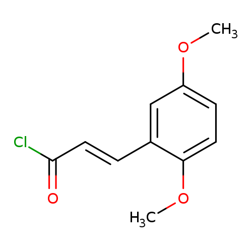 (E)-3-(2,5-Dimethoxy-phenyl)-acryloyl chloride
