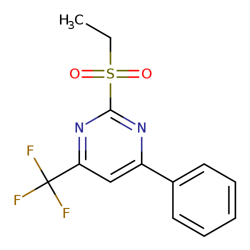 2-(Ethylsulfonyl)-4-phenyl-6-(trifluoromethyl)pyrimidine