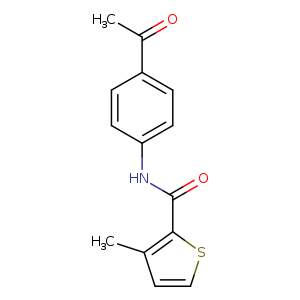 N-(4-Acetylphenyl)-3-methylthiophene-2-carboxamide