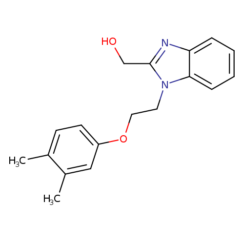 (1-(2-(3,4-dimethylphenoxy)ethyl)-1H-benzimidazol-2-yl)methanol