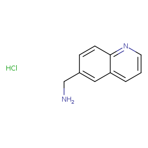 6-Quinolinemethanamine, hydrochloride (1:1)