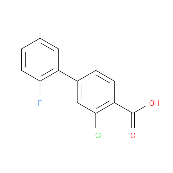 2-Chloro-4-(2-fluorophenyl)benzoic acid