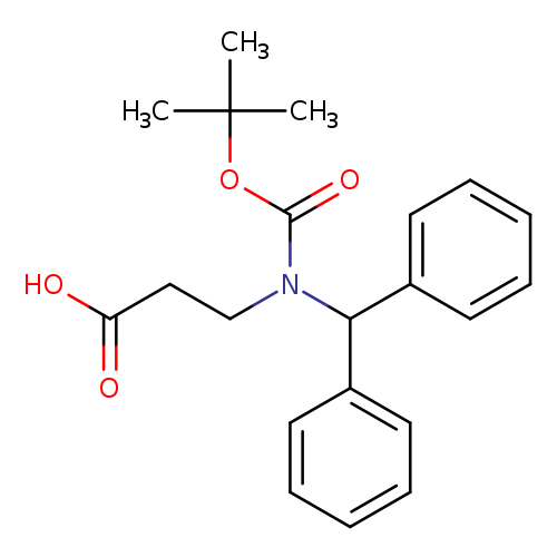 3-{[(tert-butoxy)carbonyl](diphenylmethyl)amino}propanoic acid