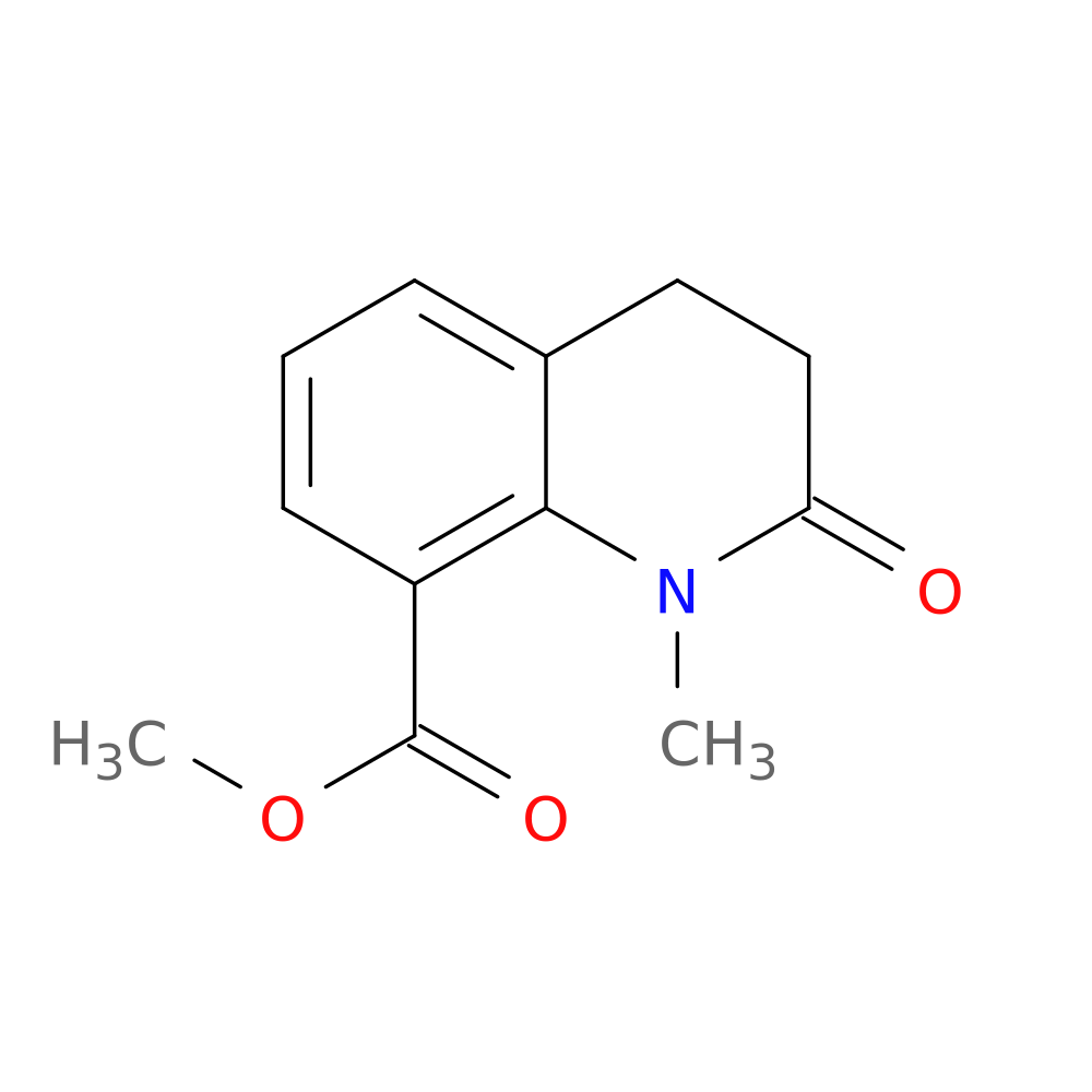 Methyl 1-Methyl-2-oxo-1,2,3,4-tetrahydroquinoline-8-carboxylate