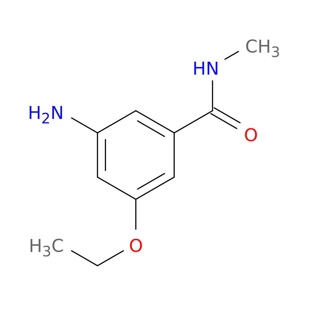 3-Amino-5-ethoxy-n-methylbenzamide