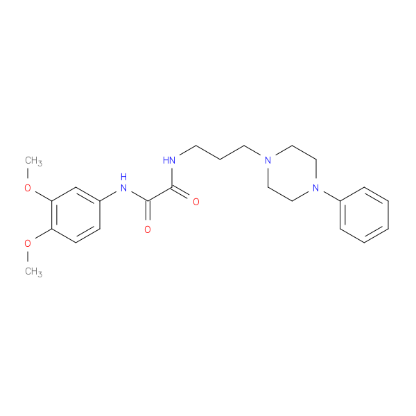 N'-(3,4-dimethoxyphenyl)-N-[3-(4-phenylpiperazin-1-yl)propyl]ethanediamide