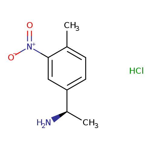 (1R)-1-(4-methyl-3-nitrophenyl)ethan-1-aminehydrochloride