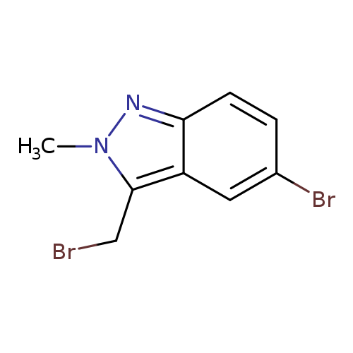 5-bromo-3-(bromomethyl)-2-methyl-2H-indazole