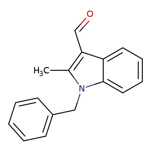 1H-Indole-3-carboxaldehyde, 2-methyl-1-(phenylmethyl)-