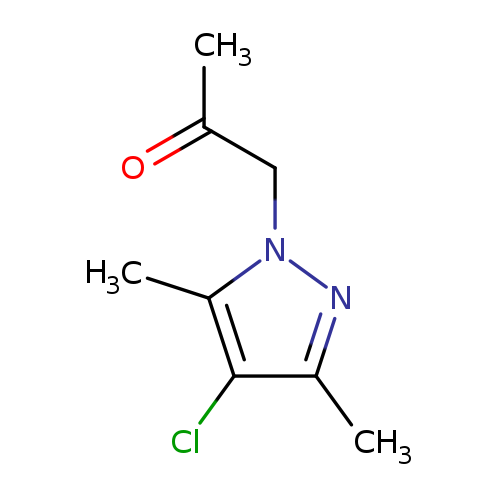 1-(4-Chloro-3,5-dimethyl-1H-pyrazol-1-yl)propan-2-one