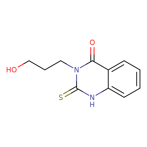3-(3-Hydroxypropyl)-2-thioxo-2,3-dihydroquinazolin-4(1h)-one