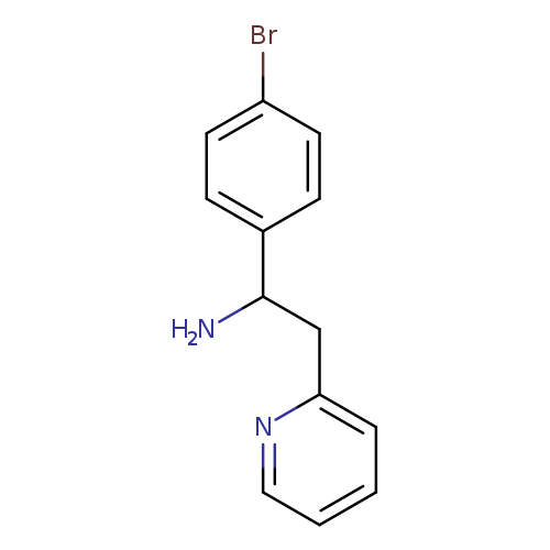 1-(4-Bromophenyl)-2-pyridin-2-ylethanamine