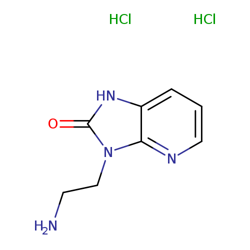 3-(2-aminoethyl)-1H,2H,3H-imidazo[4,5-b]pyridin-2-onedihydrochloride