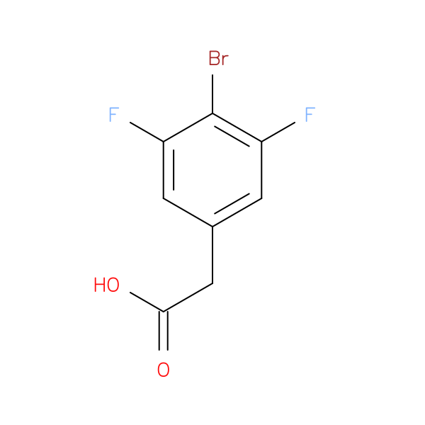 4-Bromo-3,5-difluorophenylacetic acid