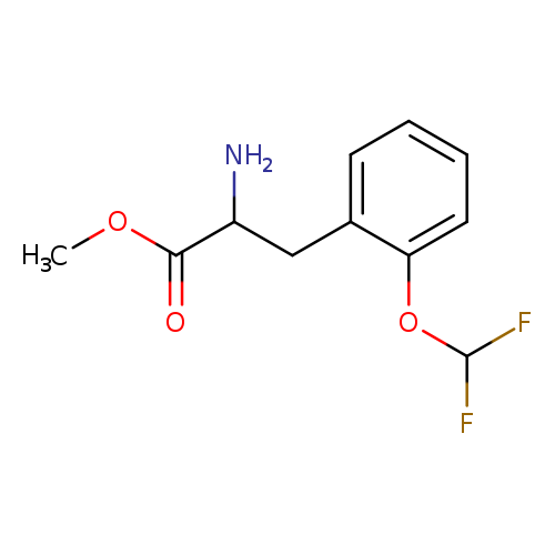 Methyl 2-amino-3-[2-(difluoromethoxy)phenyl]propanoate