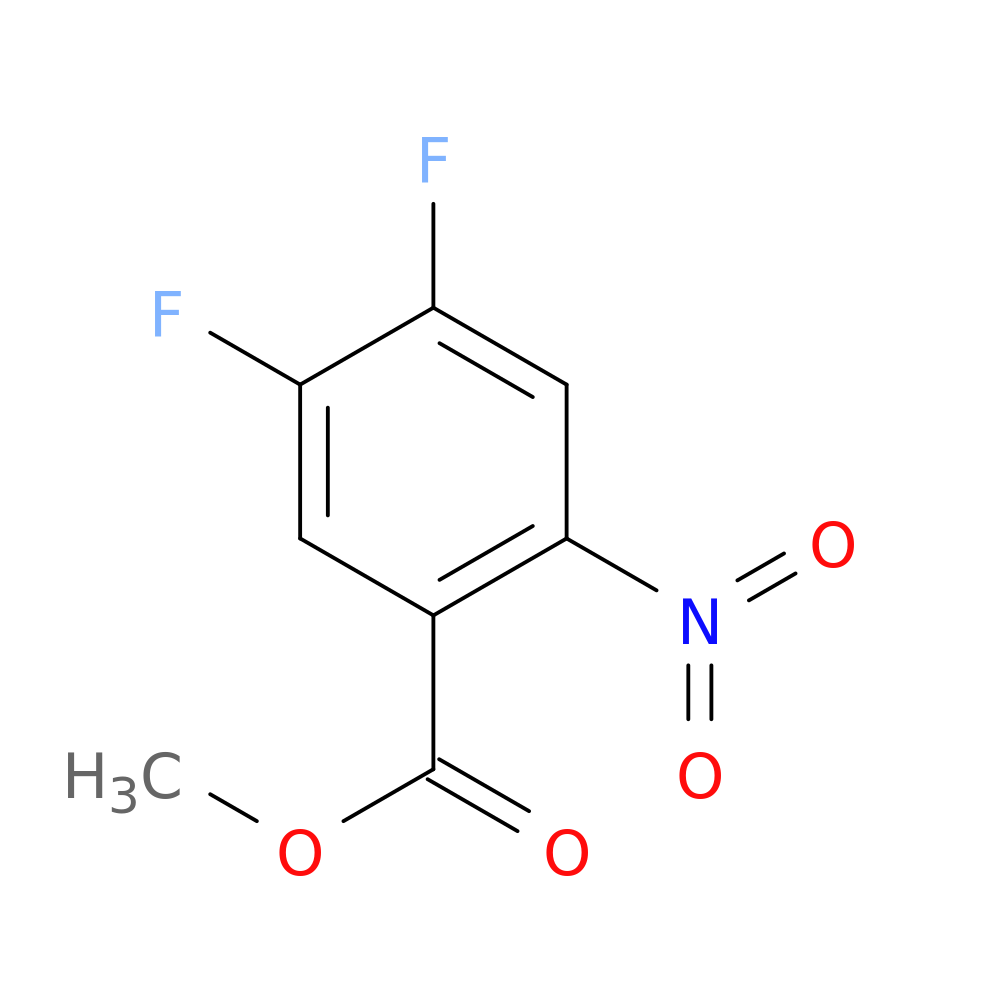 Methyl 4，5-Difluoro-2-nitrobenzoate
