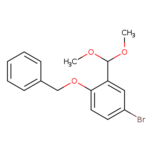 2-(Benzyloxy)-5-bromobenzaldehyde, dimethyl acetal