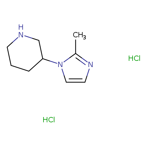 3-(2-methyl-1H-imidazol-1-yl)piperidine dihydrochloride