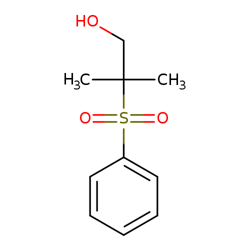 2-(benzenesulfonyl)-2-methylpropan-1-ol