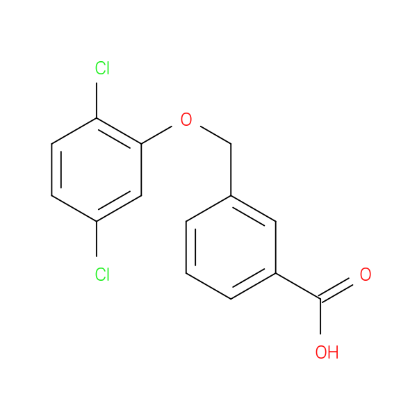 3-((2,5-Dichlorophenoxy)methyl)benzoic acid