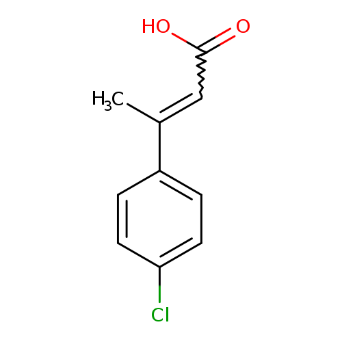 2-Butenoic acid, 3-(4-chlorophenyl)-