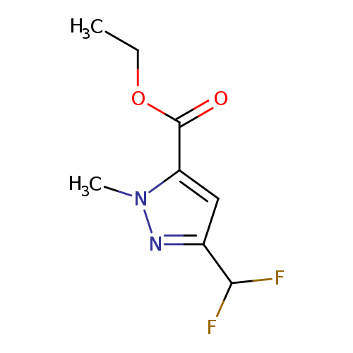 Ethyl 3-(difluoromethyl)-1-methyl-1h-pyrazole-5-carboxylate