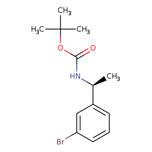 TERT-BUTYL [(1S)-1-(3-BROMOPHENYL)ETHYL]CARBAMATE