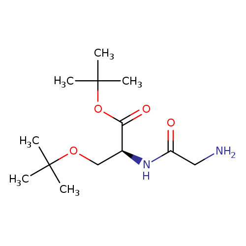 tert-butyl(2S)-2-(2-aminoacetamido)-3-(tert-butoxy)propanoate