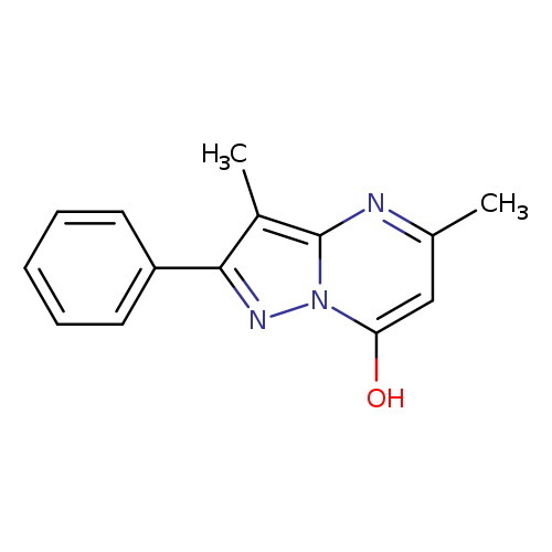 3,5-Dimethyl-2-phenyl-pyrazolo[1,5-a]pyrimidin-7-ol
