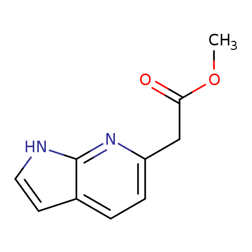 methyl 2-{1H-pyrrolo[2,3-b]pyridin-6-yl}acetate
