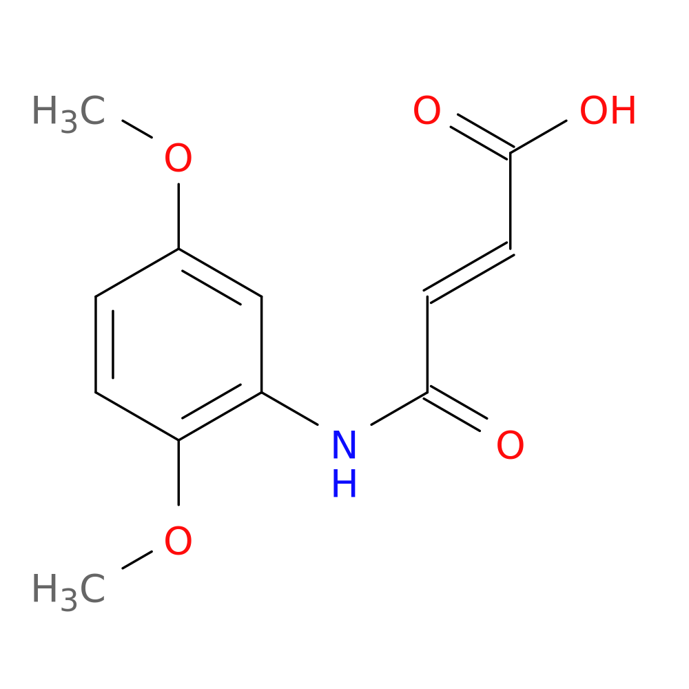 (2E)-4-[(2,5-dimethoxyphenyl)amino]-4-oxobut-2-enoic acid