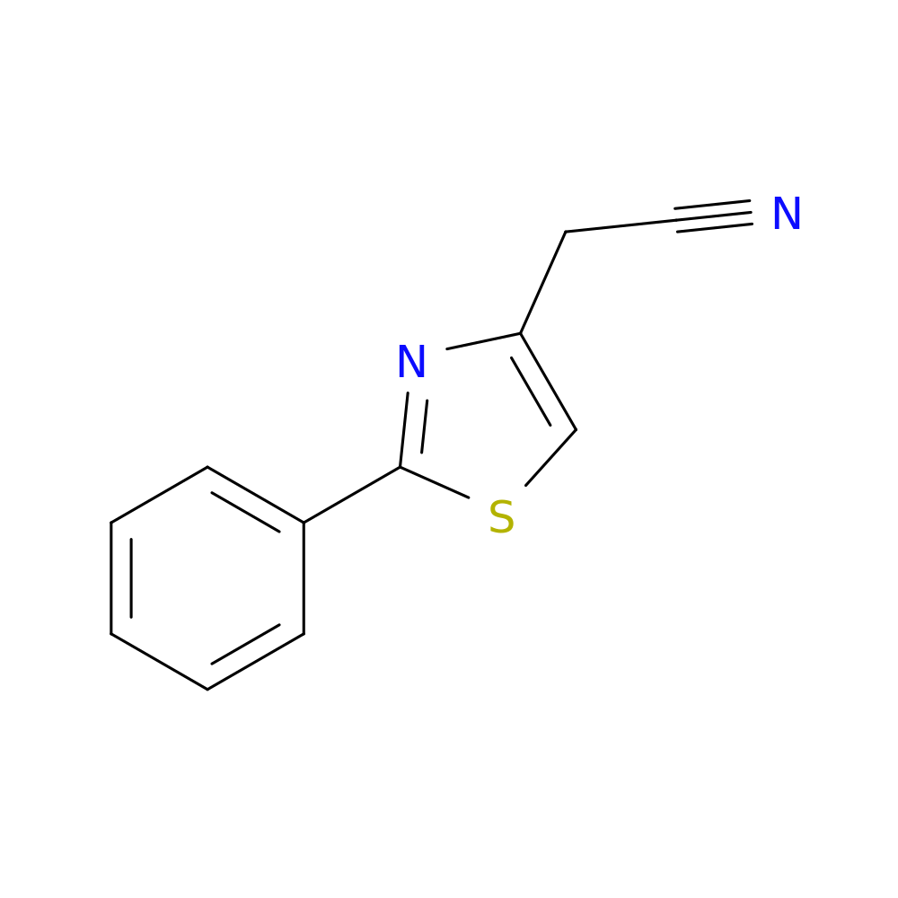 (2-Phenyl-1,3-thiazol-4-yl)acetonitrile